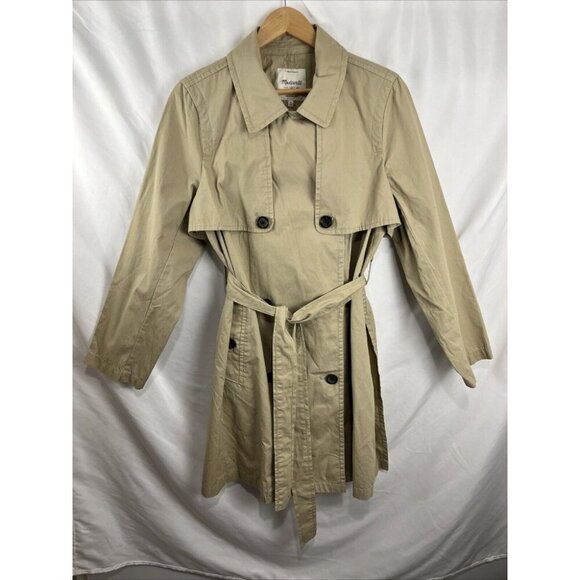 Madewell Classic Tan Trench Coat - Picture 2 of 16